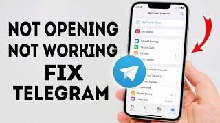 How To Fix Telegram Not OpeningNot Working on iPhoneiPad - Full Guide