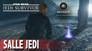 SALLE JEDI COLONIE DÉVASTÉE  TOUS LES OBJETS  PUZZLE  ÉNIGME - STAR WARS JEDI SURVIVOR