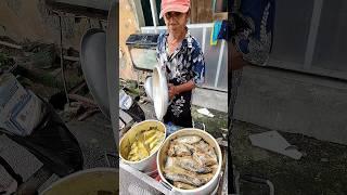 Kakek Pekerja Keras Berjualan Ikan Mentah Bandeng & Tongkol #shorts #viral #trending