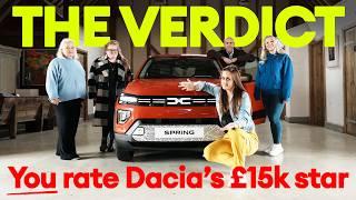 The new Dacia Spring vs The People EXCLUSIVE  Electrifying