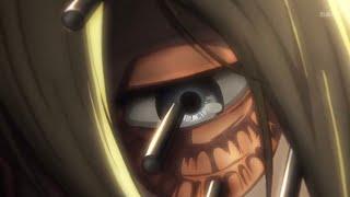 Female Titan screaming  Attack On Titan Season 1 Episode 20