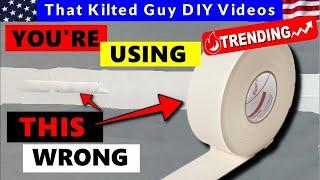 Youre Taping Your Drywall WRONG and THIS is why it FAILS