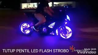 Viral Tutup Pentil LED flash Strobo