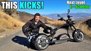 Its ELECTRIC & hits over 50 mph  Eahora Knight M1PS Electric Scooter