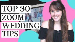 Zoom Wedding Ceremony SETUP & TIPS  2020-2021