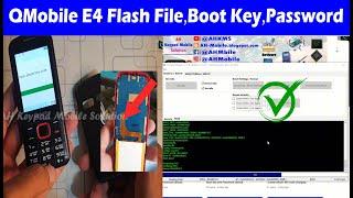 QMobile E4 CoolsandRDA Flash File Boot Key and Password Unlock