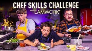 Ultimate CHEF SKILLS Challenge TEAMWORK  Sorted Food