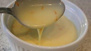 Orange Crème Anglaise Recipe - Classic Custard Sauce for Desserts