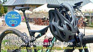 Enduro Trails Bielsko Klimczok lekki kask full face Orbea Oiz H20 Author Creek #65