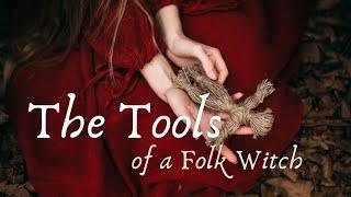 The Tools of a Folk Witch  Throwing Bones Stang and Spirit Homes