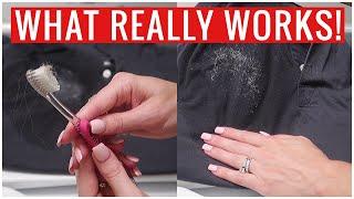 How to Remove STICKERS RESIDUE GUM from Clothes & Fabric WOW this SURPRISED ME Andrea Jean