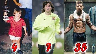 Lionel Messi - Transformation From 1 To 35 Years Old