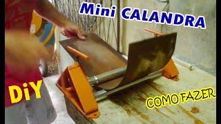 Mini Calandra  -  Mini Roll Plate Bending Machine