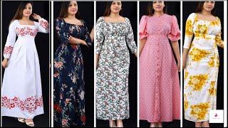 Long dress collection 2023 new frock design 2023 gaum disain beautiful floral frocks