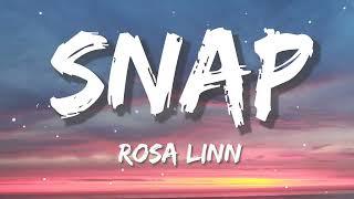 Rosa Linn - SNAP  Sia Ed Sheeran CKay Lyrics