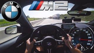 2017 BMW M2 0-270kmh POV- TOP SPEED Acceleration TEST