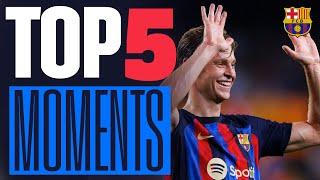 FRENKIE DE JONG PICKS HIS TOP 5 LA LIGA MOMENTS 