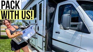 How We Pack an RV for a 45 Day Road Trip