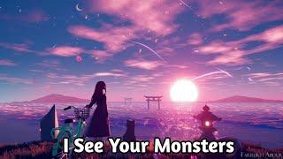 I See Your Monsters - Katie Sky Lirik Lagu Terjemahan Bahasa Indonesia