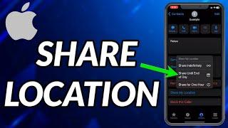 How To Share Your Location On iPhone