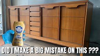 HOW TO update vintage FURNITURE FOR A modern look  EXTREME furniture transformation  DIY FLIPPING