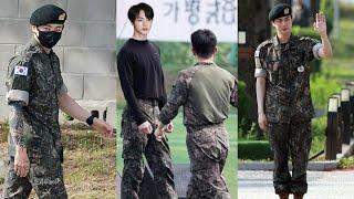 Jungkook Puts On A Great Show While Picking Up Bts Jin At Military Camp