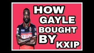 Chris gayle 3 time bidding goes to punjab see this chris gayle  chris gayle in kxip gayle