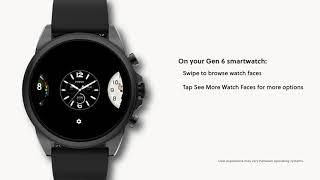 Gen 6 Customize your Watchface