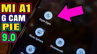 Xiaomi mi a1 pie 9.0 official update Gcam Install  Mi A1 Google Camera night sight 6.1