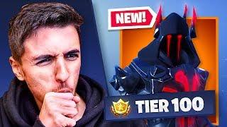 NEW Season 7 TIER 100 Skin 100% UNLOCKED - FORTNITE BATTLE ROYALE