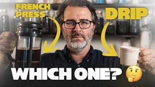 Is French Press Better Than Drip Coffee?  French Press Coffee Tutorial  Becks Farmhouse Coffee