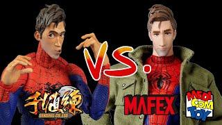 Ep489 Sentinel VS MAFEX Peter B. Parker COMPARISON