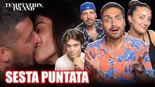 TEMPTATION ISLAND 2024 LAMORE TRIONFA SESTA PUNTATA REACTION CON JODY CECCHETTO E REDNOSE