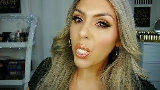 ASMR Doing My Makeup Chewing Gum No Talking