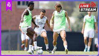 First training session in Los Angeles  Real Madrid summer tour 2022