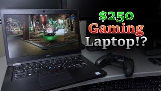 The CHEAPEST Used GAMING Laptop in 2022?  Dell Latitude 5480 Review GT 930MX