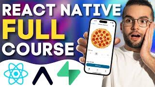 React Native Full 8 Hours Course Expo Expo Router Supabase