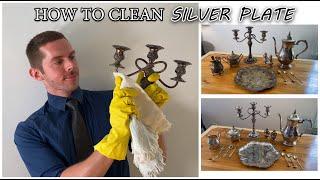 How to Clean Vintage Silver Plate