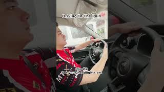 3 Tips Driving in the Rain. #shorts #shortsfeed #shortsvideo