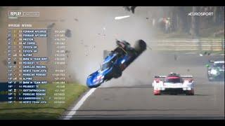 Cadillac and BMW Crash 6 hours Spa WEC 2024