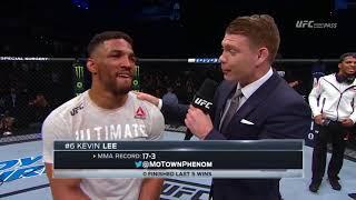 Fight Night Atlantic City Kevin Lee Octagon Interview