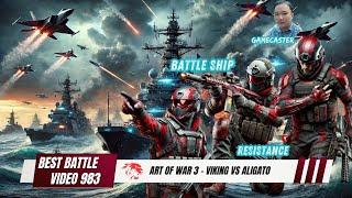 983.AOW3 3vs3 Rank tướng Hải chiến hấp dẫn viking vs aligato