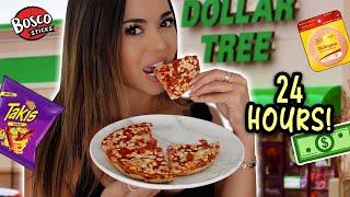 EATING DOLLAR STORE FOODS FOR 24 HOURS CHALLENGE
