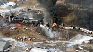 Hazardous Chemicals Released After Train Derails in Ohio