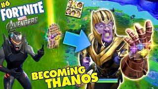 FORTNITE AVENGERS Get Thanos Infinity Gauntlet Everytime? Marvel Battle Royale FGTEEV #6