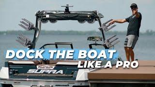 How to Park Your Boat the EASY WAY