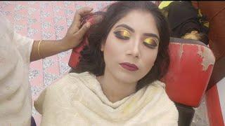 হলুদের সাজ কিভাবে করবেন  How To Holud Makeup  Makeover  Liza Beauty Parlour