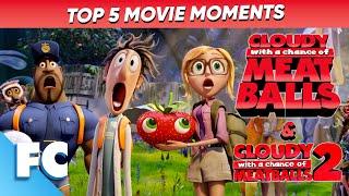 Cloudy With A Chance Of Meatballs Compilation Top 5 Best Moments  Animated Movie Clip  FC