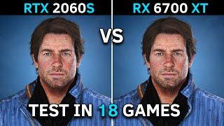 RTX 2060 SUPER vs RX 6700 XT  Test In 18 Games  1440p