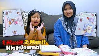 BISA GAK YA? 3 MENIT HIAS JURNAL CHALLENGE - SENJA FIRSTA